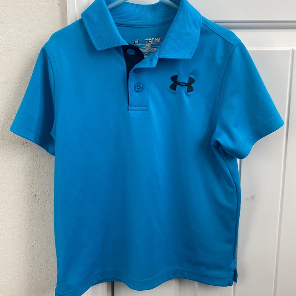 Boys under armour performance polo